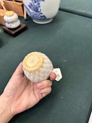 Lot 24 - A rare Chinese Qingbai water dropper, Song dynasty