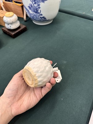 Lot 24 - A rare Chinese Qingbai water dropper, Song dynasty