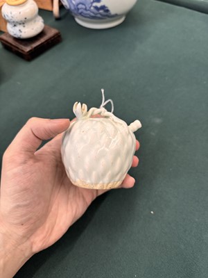 Lot 24 - A rare Chinese Qingbai water dropper, Song dynasty