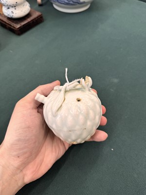 Lot 24 - A rare Chinese Qingbai water dropper, Song dynasty