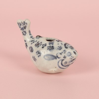 Lot 4 - A rare Vietnamese 'fish' water dropper, 15th century