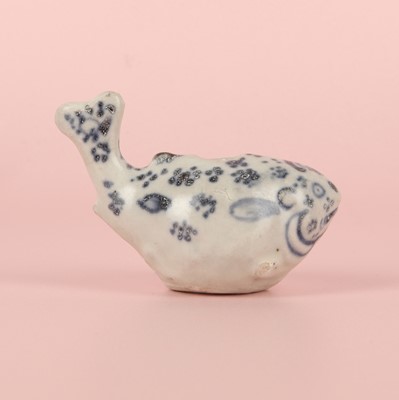 Lot 4 - A rare Vietnamese 'fish' water dropper, 15th century