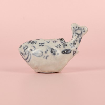 Lot 4 - A rare Vietnamese 'fish' water dropper, 15th century