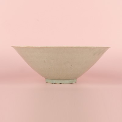 Lot 16 - A Chinese Qingbai 'peony' carved bowl, Southern Song dynasty