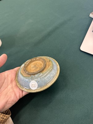 Lot 471 - A small Chinese Jun purple-splashed dish, Jin - Yuan dynasty
