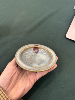 Lot 471 - A small Chinese Jun purple-splashed dish, Jin - Yuan dynasty