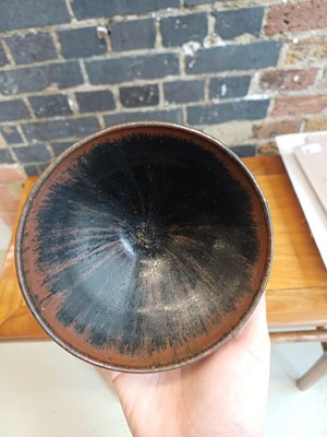 Lot 477 - A Chinese Cizhou black-glazed bowl, Song - Jin dynasty