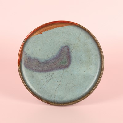 Lot 7 - A Chinese Jun purple-splashed dish, Northern Song - Jin dynasty