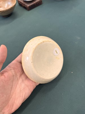 Lot 12 - A Chinese Qingbai 'lotus' carved dish, Southern Song dynasty