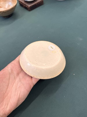 Lot 12 - A Chinese Qingbai 'lotus' carved dish, Southern Song dynasty