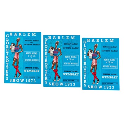 Lot 577 - Harlem Globetrotters Show, 1973