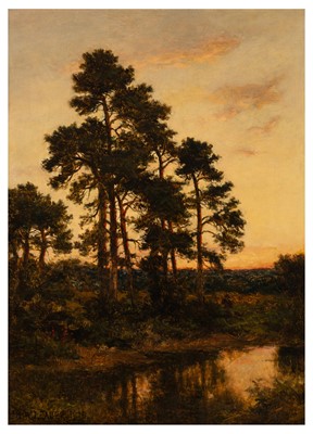 Lot Benjamin Williams Leader R.A. (British, 1831-1923)