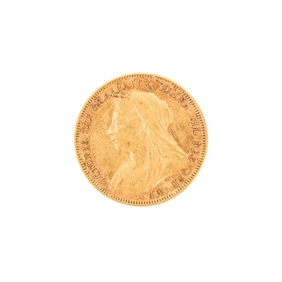 Lot 488 - A Queen Victoria Full Sovereign gold coin