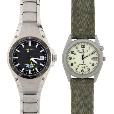Lot 537 - Two Seiko Wristwatch