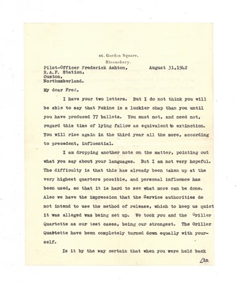 Lot 444 - Keynes (John Maynard)