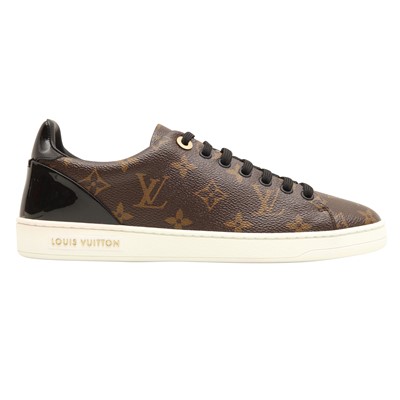 Lot 107 - Louis Vuitton Monogram Frontrow Trainer - Size 38.5