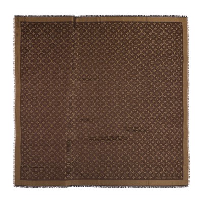 Lot 109 - Louis Vuitton Brown Classic Monogram Shawl