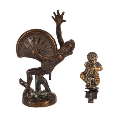 Lot 482 - A 'Rudge-Witworth Elf' motormeter advertising mascot, French 1920s