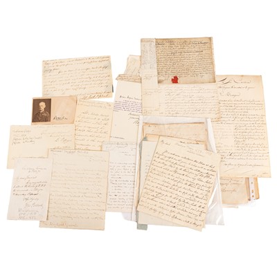Lot 84 - Autograph Collection.- Aristocracy, Political, the Church, Navy & Military