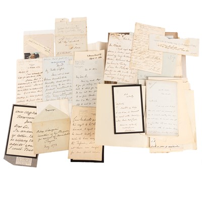 Lot 84 - Autograph Collection.- Aristocracy, Political, the Church, Navy & Military