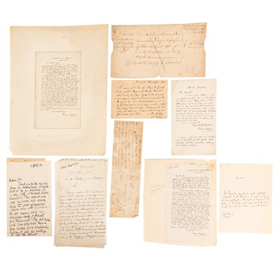 Lot 84 - Autograph Collection.- Aristocracy, Political, the Church, Navy & Military