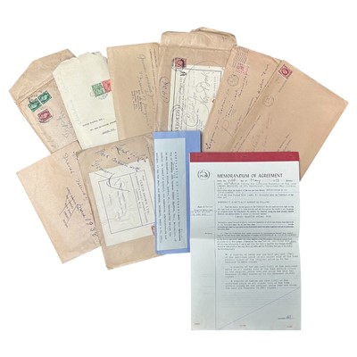 Lot 80 - Collection of Publishing Contracts.