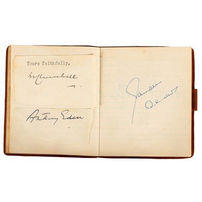 Lot 45 - Autograph Album.-Incl, Winston Churchill