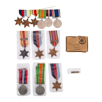 Lot 207 - A WWII Naval and QEII Policing medal group