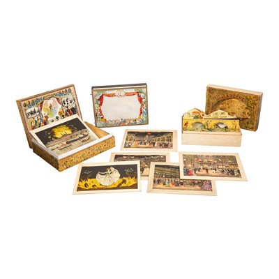 Lot 168 - A French lithographic 'Ombres Chinoises' (Chinese shadow-puppets), circa 1900