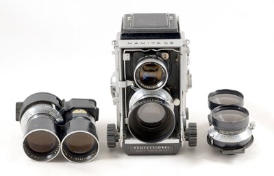 Lot 375 - Mamiya C3 120 TLR Camera.