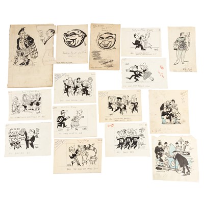 Lot 28 - Sketches, Illustrations and Caricatures.