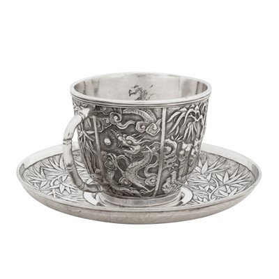 Lot 166 - Canton circa 1890 retailed by Wang Hing