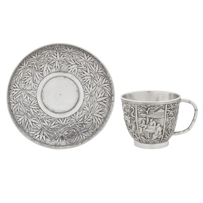 Lot 166 - Canton circa 1890 retailed by Wang Hing