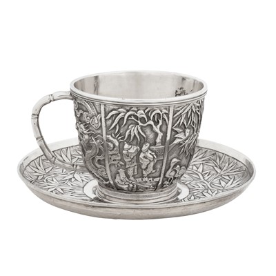 Lot 166 - Canton circa 1890 retailed by Wang Hing