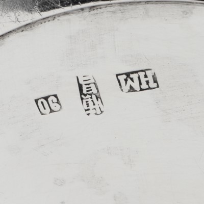 Lot 175 - Canton circa 1890, marked Shen Chang, retailed by Wang Hing