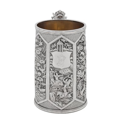 Lot 175 - Canton circa 1890, marked Shen Chang, retailed by Wang Hing