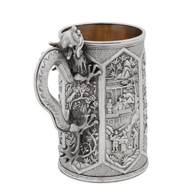 Lot 175 - Canton circa 1890, marked Shen Chang, retailed by Wang Hing