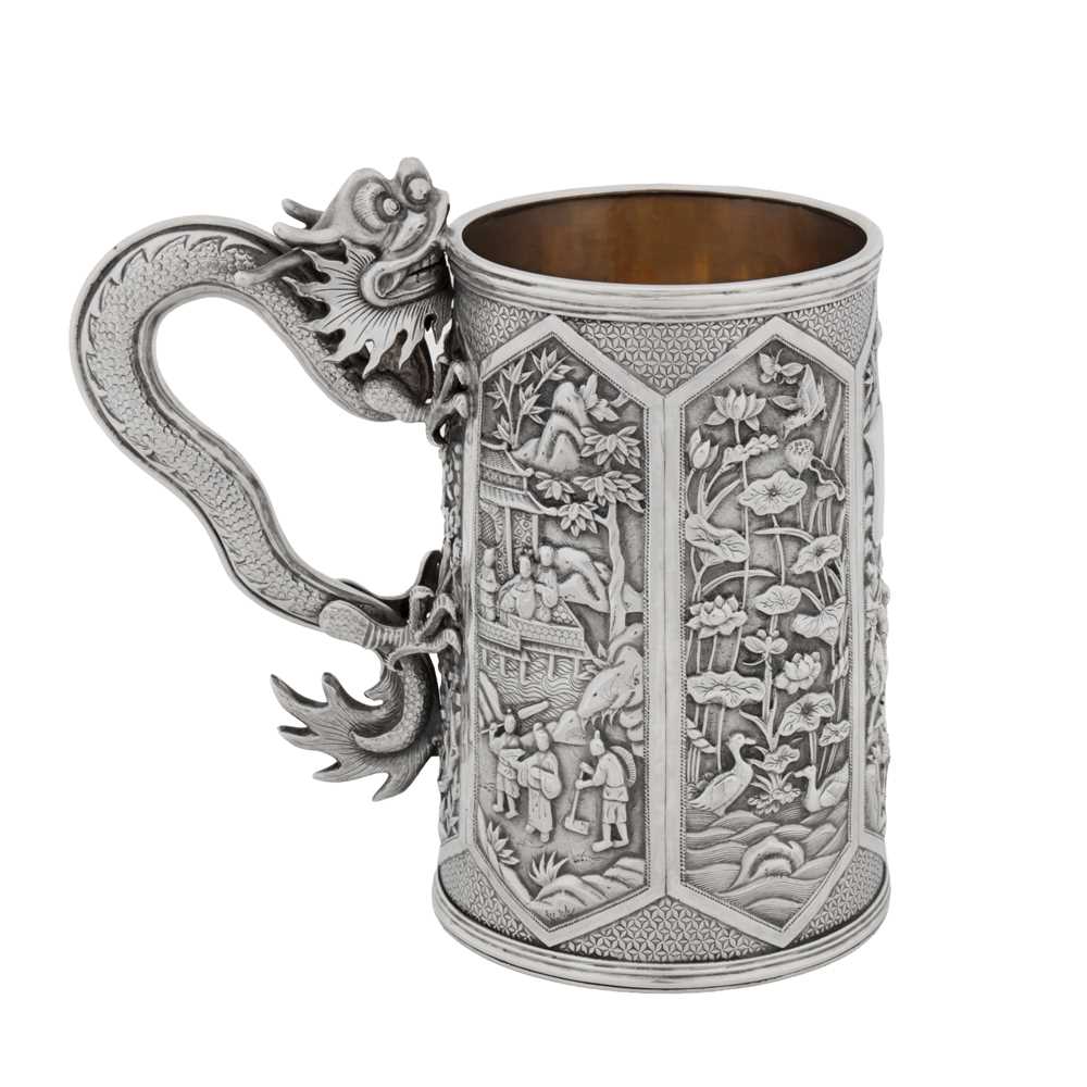 Lot 175 - Canton circa 1890, marked Shen Chang, retailed by Wang Hing