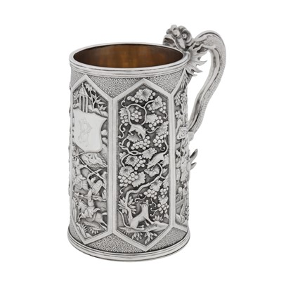 Lot 175 - Canton circa 1890, marked Shen Chang, retailed by Wang Hing