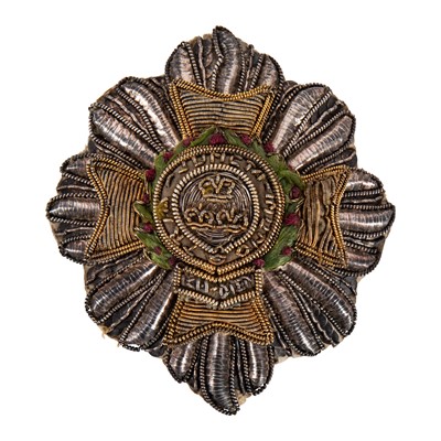 Lot 202 - The Most Honourable Order of Bath, Military, embroidered breast star, early 19th century