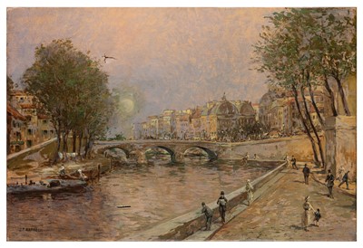 Lot 3 - Jean-Francois Raffaelli (French, 1850-1924)