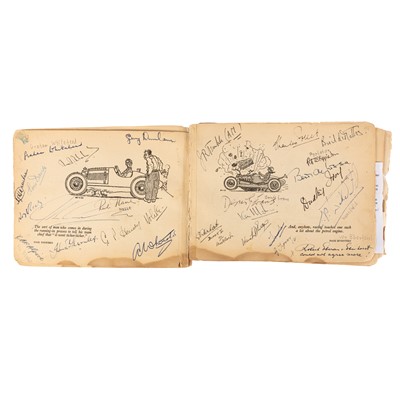 Lot 46 - Autograph Album.- Racing Car Drivers