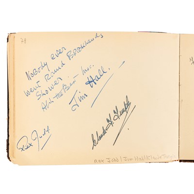 Lot 547 - Autograph Album.- Racing Car Drivers