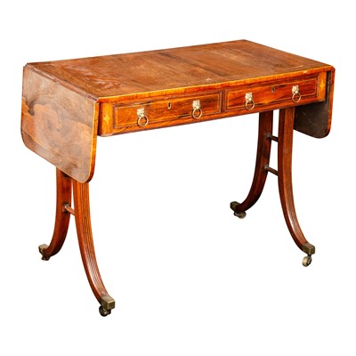 Lot 63 - A Regency rosewood sofa table, early 19th century