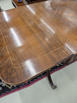 Lot 63 - A Regency rosewood sofa table, early 19th century