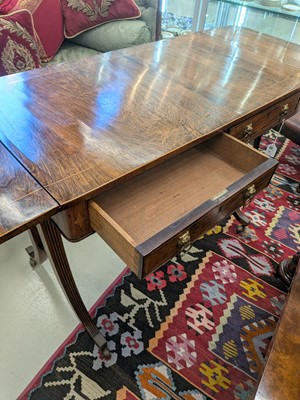 Lot 63 - A Regency rosewood sofa table, early 19th century