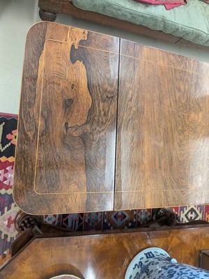 Lot 63 - A Regency rosewood sofa table, early 19th century