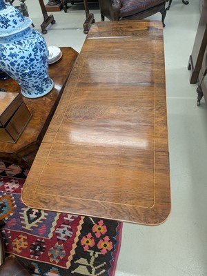 Lot 63 - A Regency rosewood sofa table, early 19th century