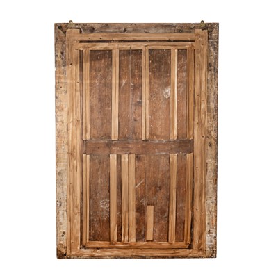 Lot 58 - A large Regency giltwood and painted wall mirror