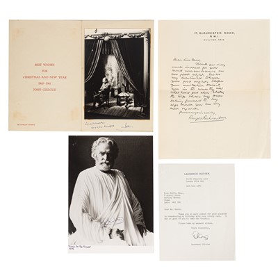 Lot 175 - British Stage Actors.